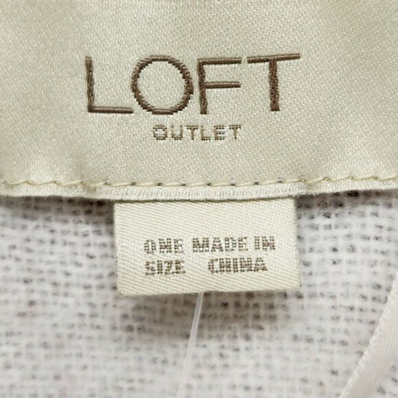 Loft Outlet Reversible Wrap Poncho With Fringe Geometric Print one Size - Picture 5 of 12